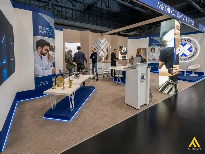 ARTARCHI fuar standı uygulama projesi